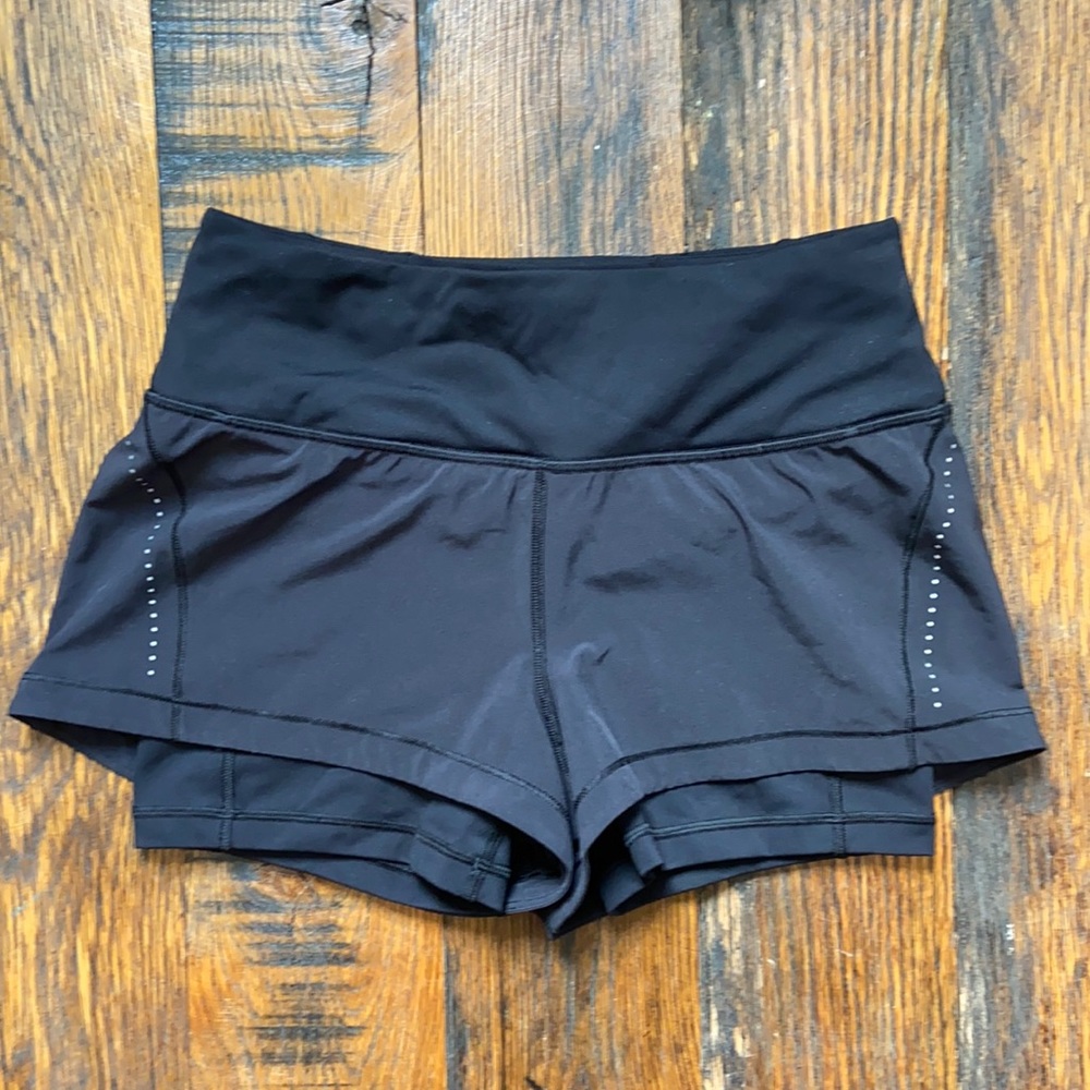 Lululemon Black Shorts with Spandex
